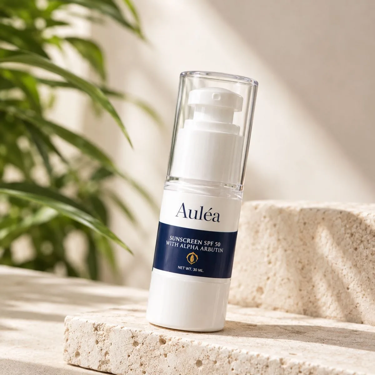 Auléa Sunscreen SPF 50 with Alpha Arbutin