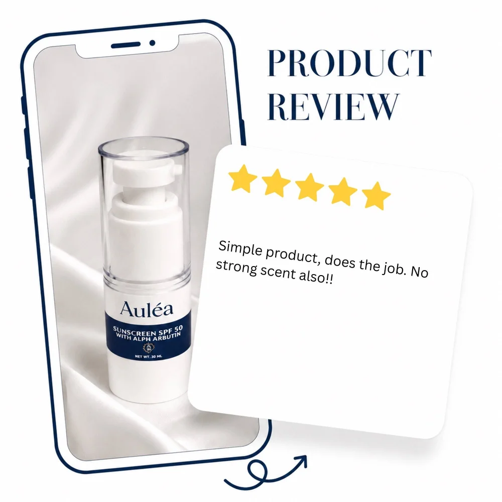 Auléa Skin customer review 1
