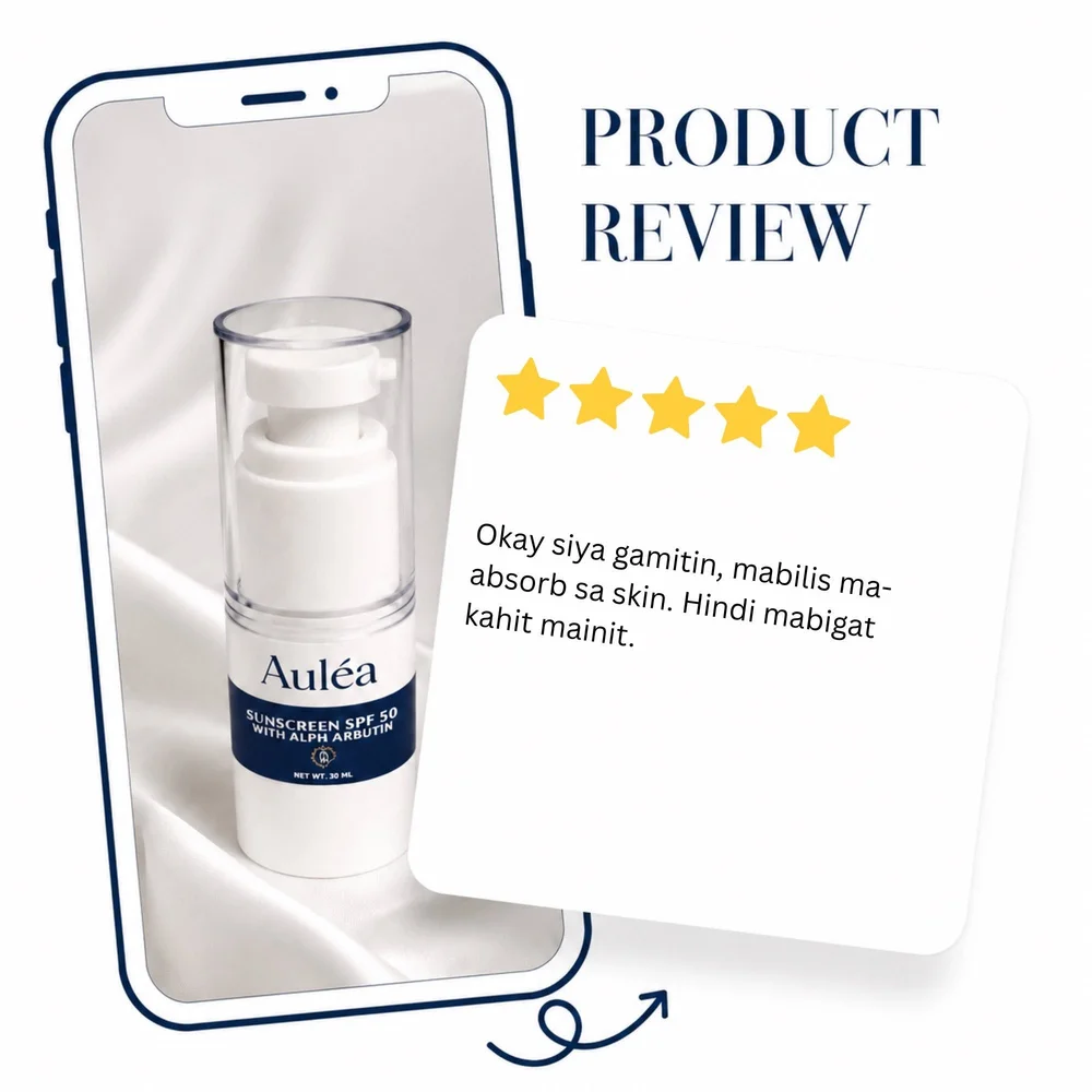 Auléa Skin customer review 2