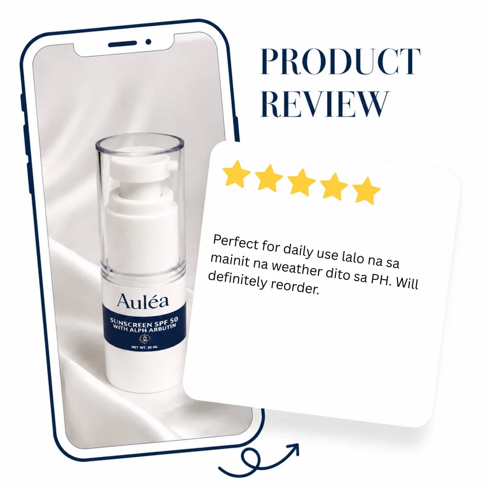 Auléa Skin customer review 3