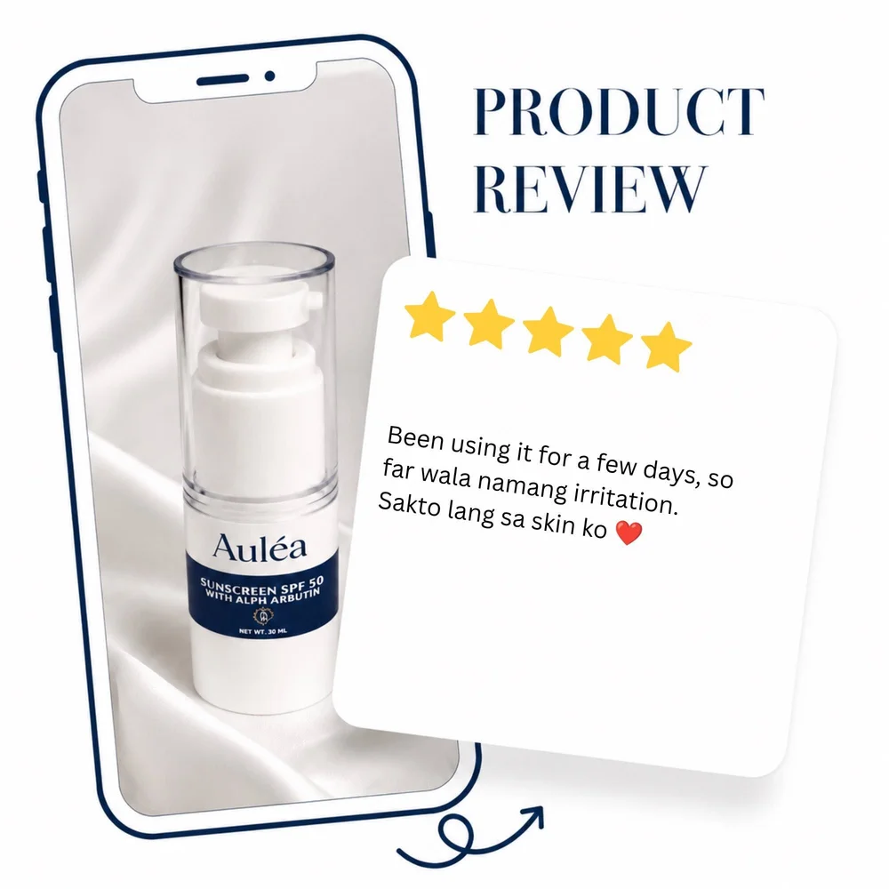 Auléa Skin customer review 6